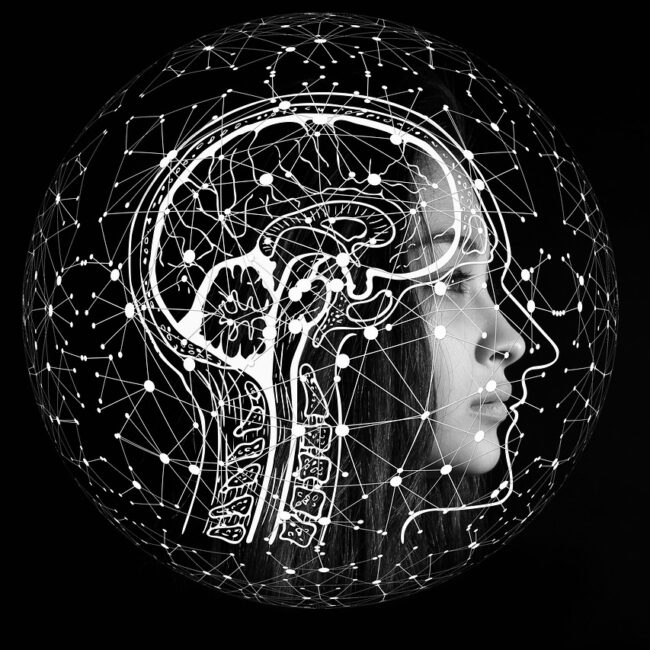 Future of AI – artificial intelligence brain network visualization