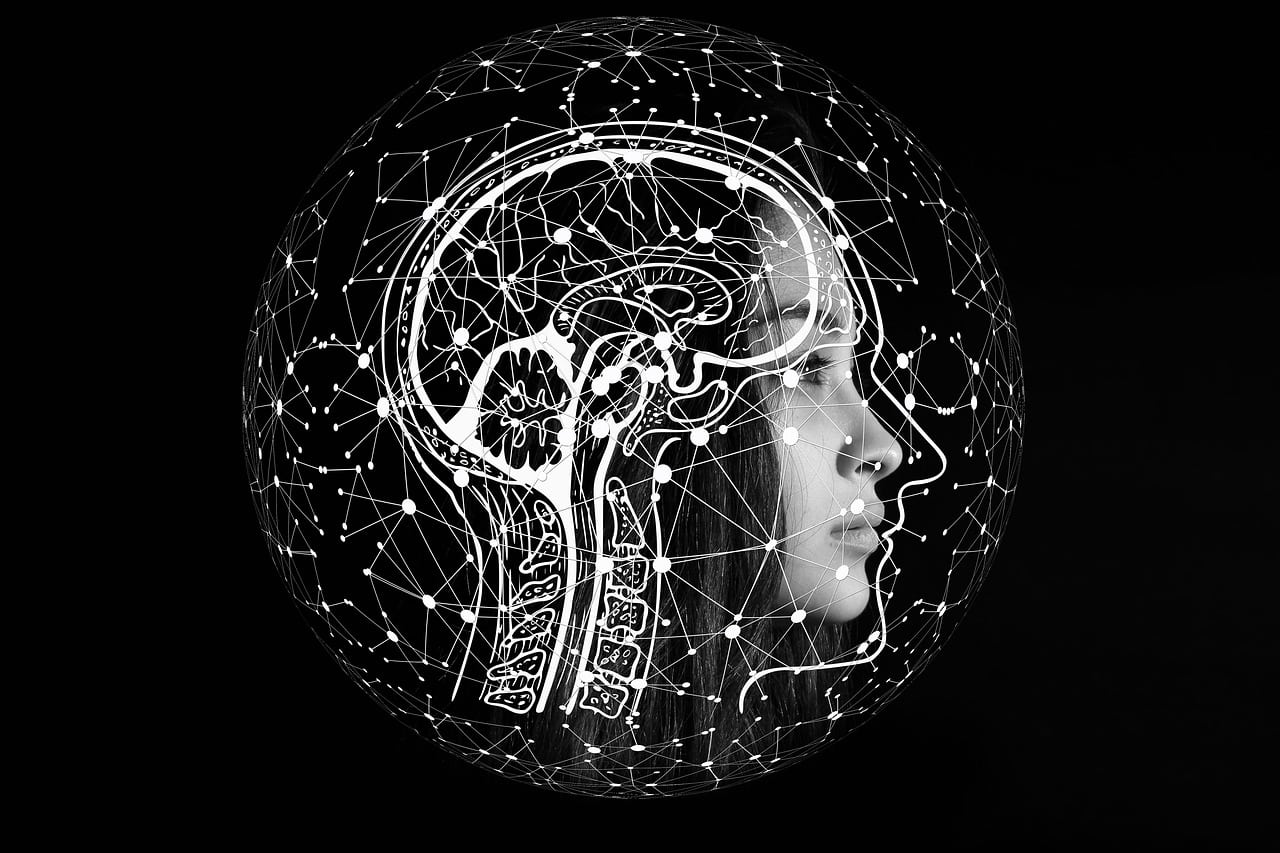 Future of AI – artificial intelligence brain network visualization